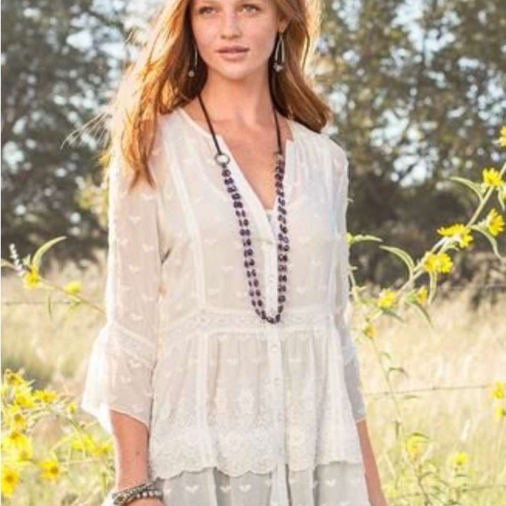 Sundance “Misty Dreams” Boho Top size XL